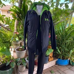 Used once like new! Under Armour puffy hoody jacket